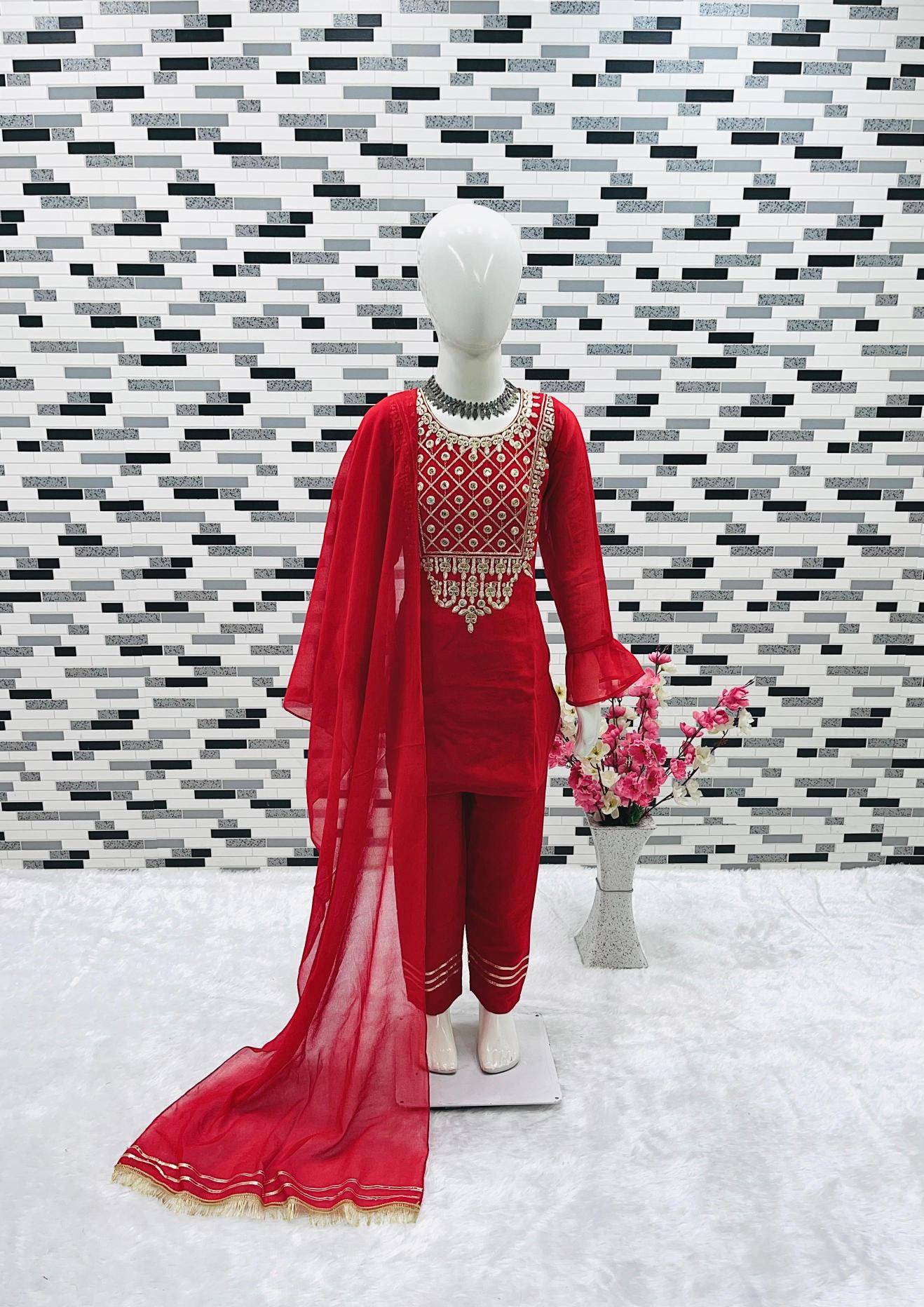 PRESERNTING NEW DESIGNER OC 162 Georgette Wholesale kids clothing in Hyderabad